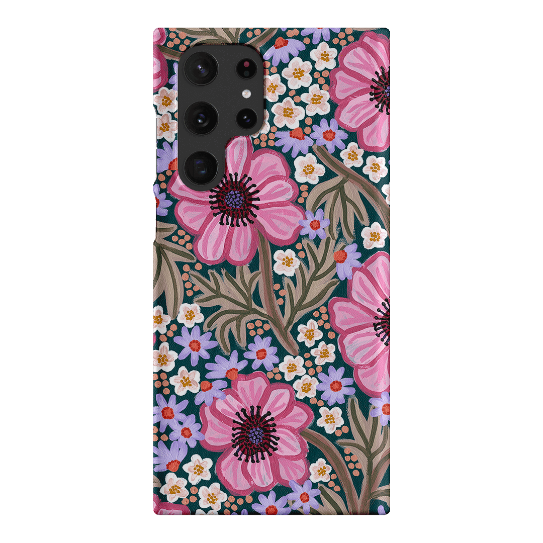 Pretty Poppies Printed Phone Cases Samsung Galaxy S22 Ultra / Snap by Amy Gibbs - The Dairy