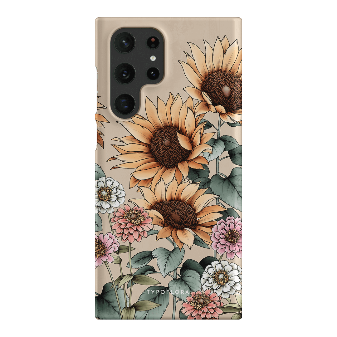 Summer Blooms Printed Phone Cases Samsung Galaxy S22 Ultra / Snap by Typoflora - The Dairy