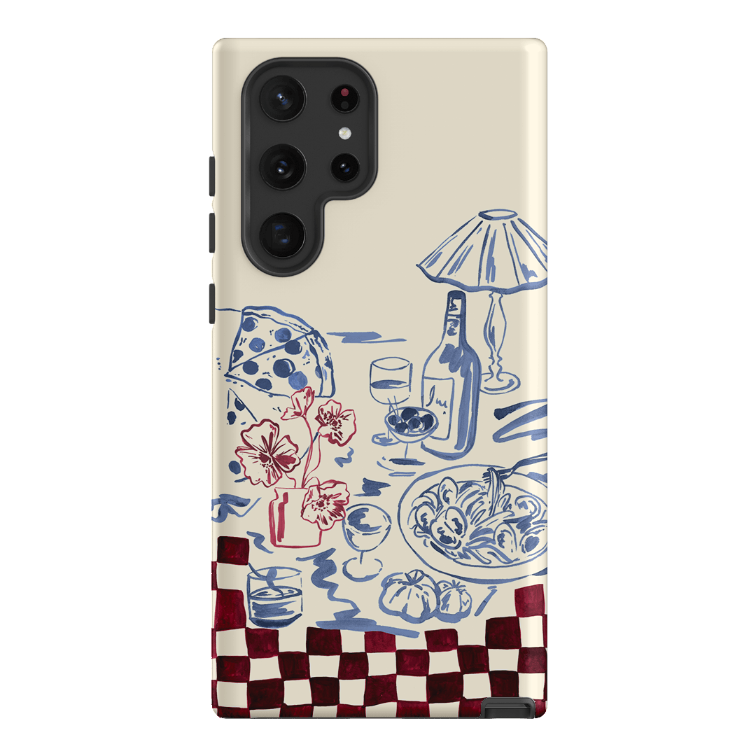 Al Dente Printed Phone Cases Samsung Galaxy S22 Ultra / Armoured by Charlie Taylor - The Dairy