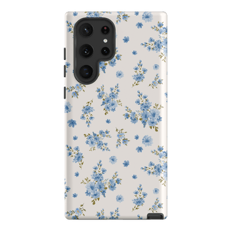Blue Meadow Printed Phone Cases Samsung Galaxy S22 Ultra / Armoured by Kasiags Art - The Dairy