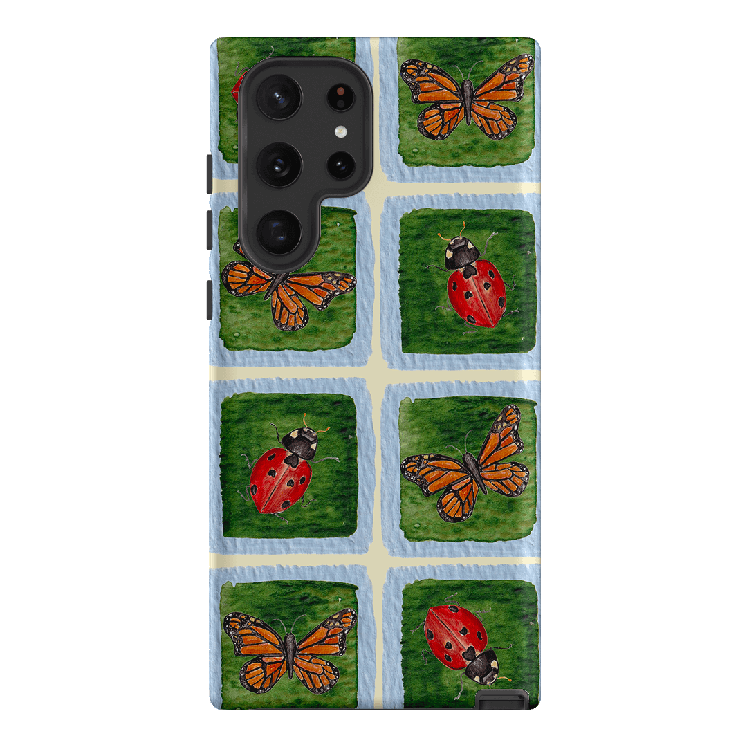 Butterflies & Ladybugs Printed Phone Cases Samsung Galaxy S22 Ultra / Armoured by BG. Studio - The Dairy