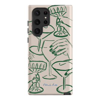 Cheers Printed Phone Cases Samsung Galaxy S22 Ultra / Armoured by Phthalo Ruth - The Dairy