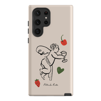 Cherub Printed Phone Cases Samsung Galaxy S22 Ultra / Armoured by Phthalo Ruth - The Dairy