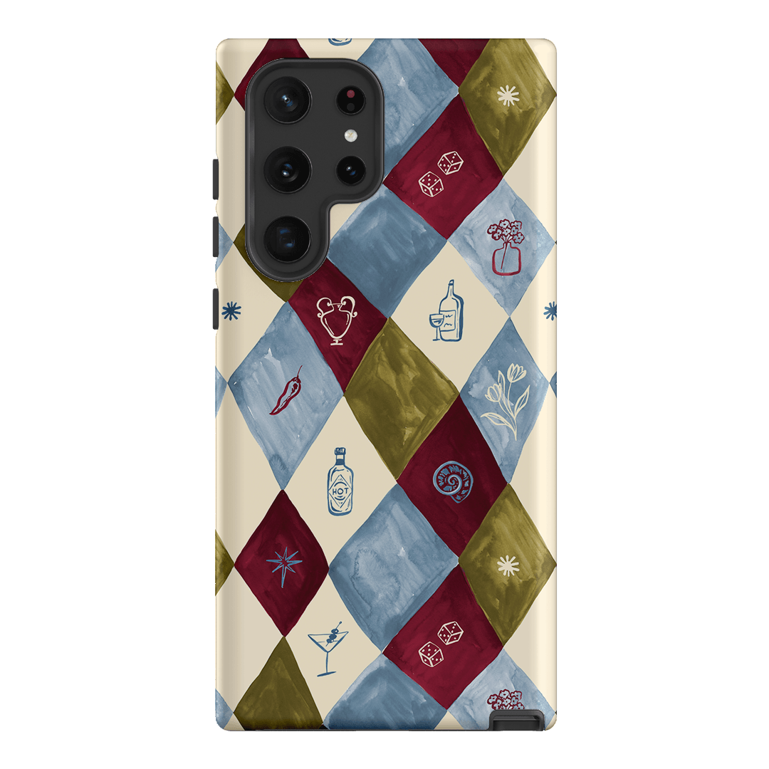Circo Picnic Printed Phone Cases Samsung Galaxy S22 Ultra / Armoured by Charlie Taylor - The Dairy
