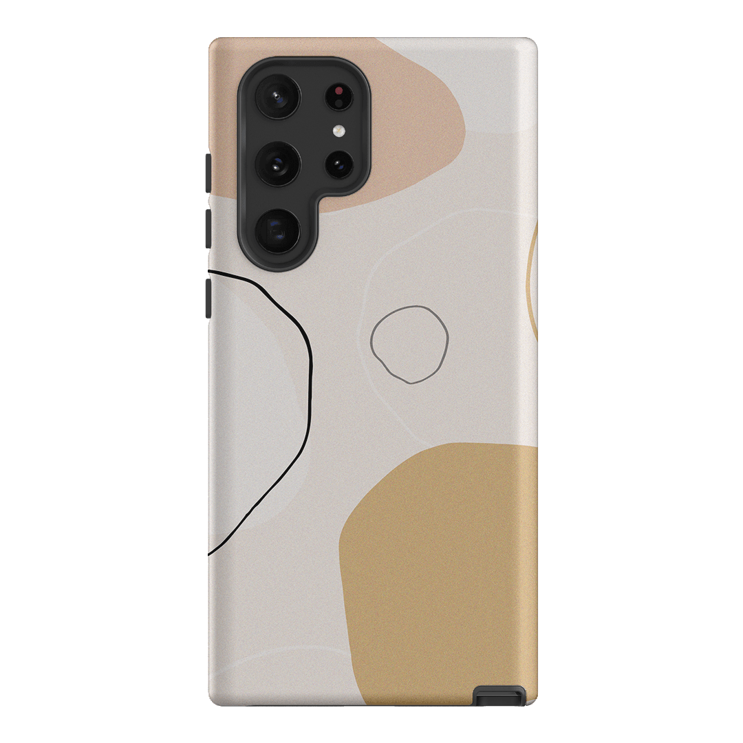 Clay Lines Printed Phone Cases Samsung Galaxy S22 Ultra / Armoured by Cass Deller - The Dairy