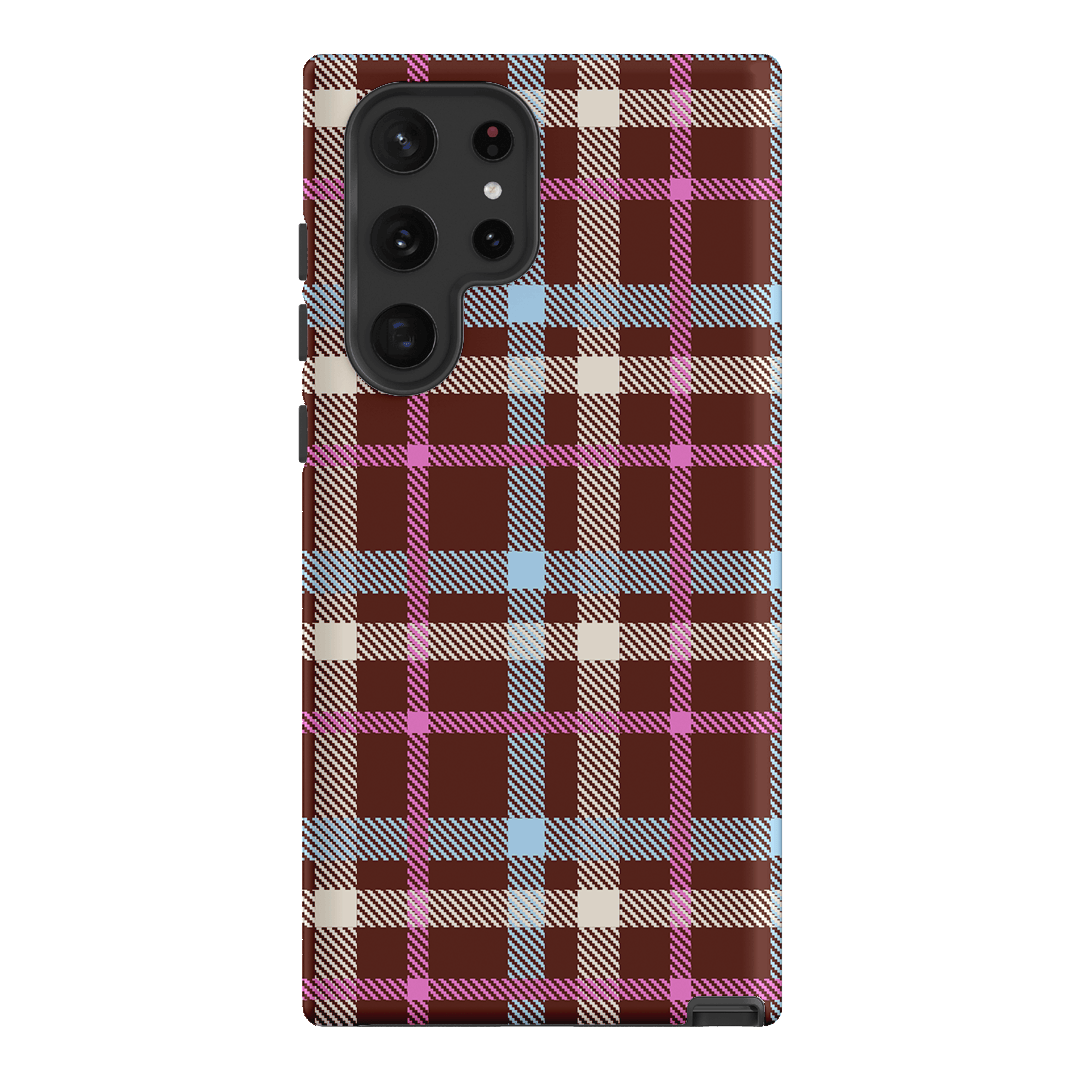 Confetti Plaid Printed Phone Cases Samsung Galaxy S22 Ultra / Armoured by The Dairy - The Dairy