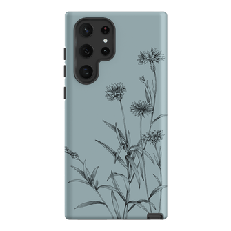Cornflowers Study Printed Phone Cases Samsung Galaxy S22 Ultra / Armoured by Typoflora - The Dairy