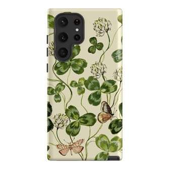 Clover & Butterflies Printed Phone Cases Samsung Galaxy S22 Ultra / Armoured by Ellie Mae - The Dairy