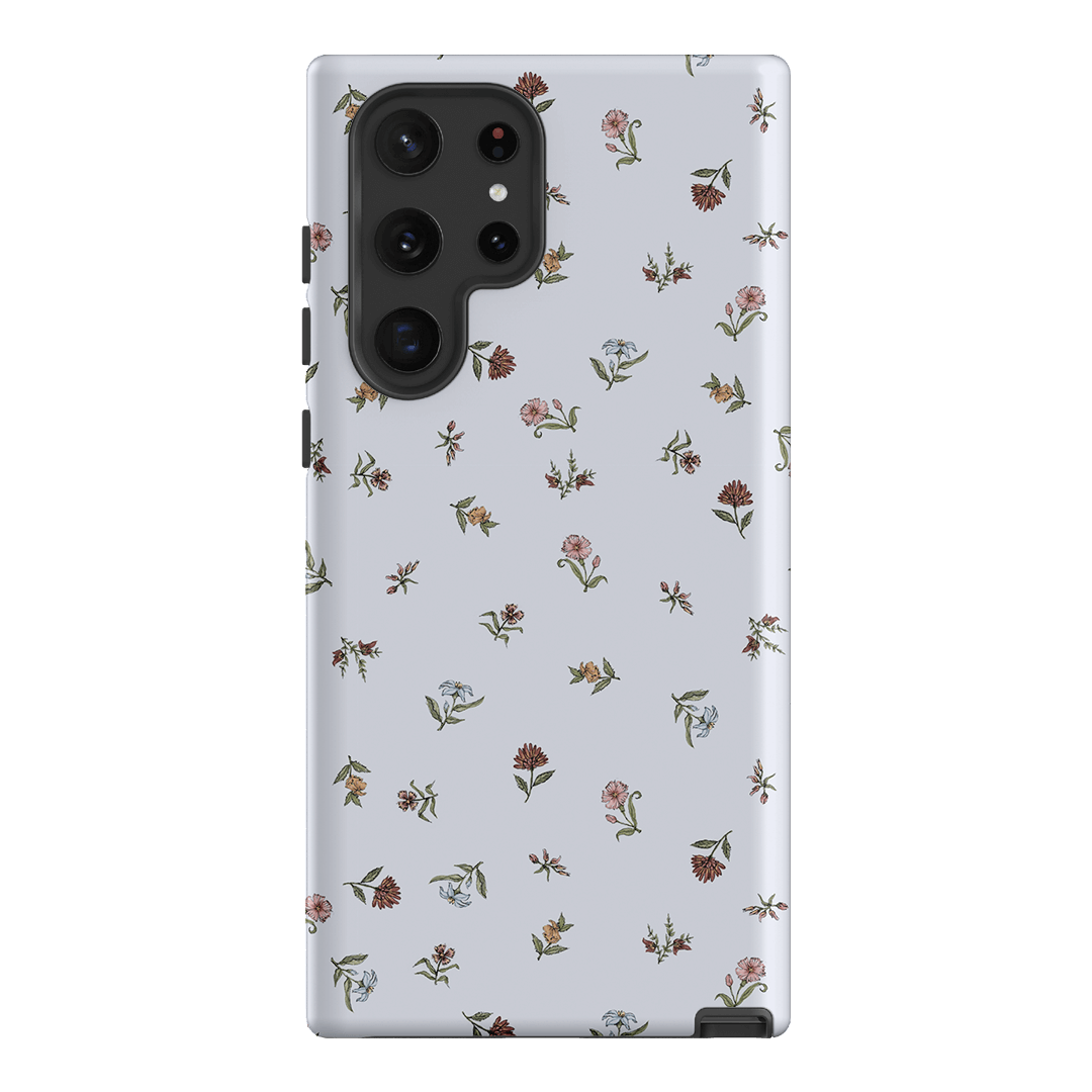 Eggshell Ditsy Printed Phone Cases Samsung Galaxy S22 Ultra / Armoured by Veronica Tucker - The Dairy