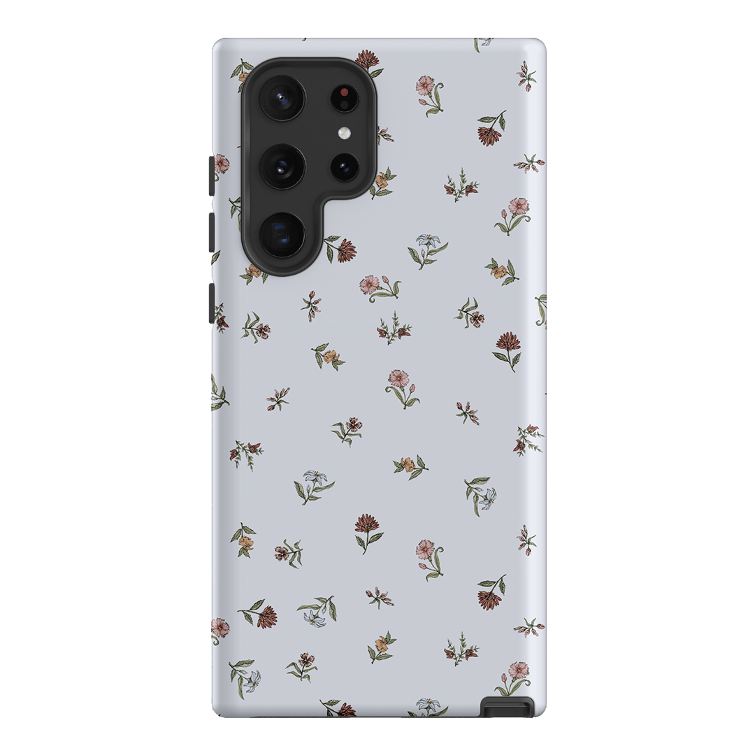 Eggshell Ditsy Printed Phone Cases Samsung Galaxy S22 Ultra / Armoured by Veronica Tucker - The Dairy