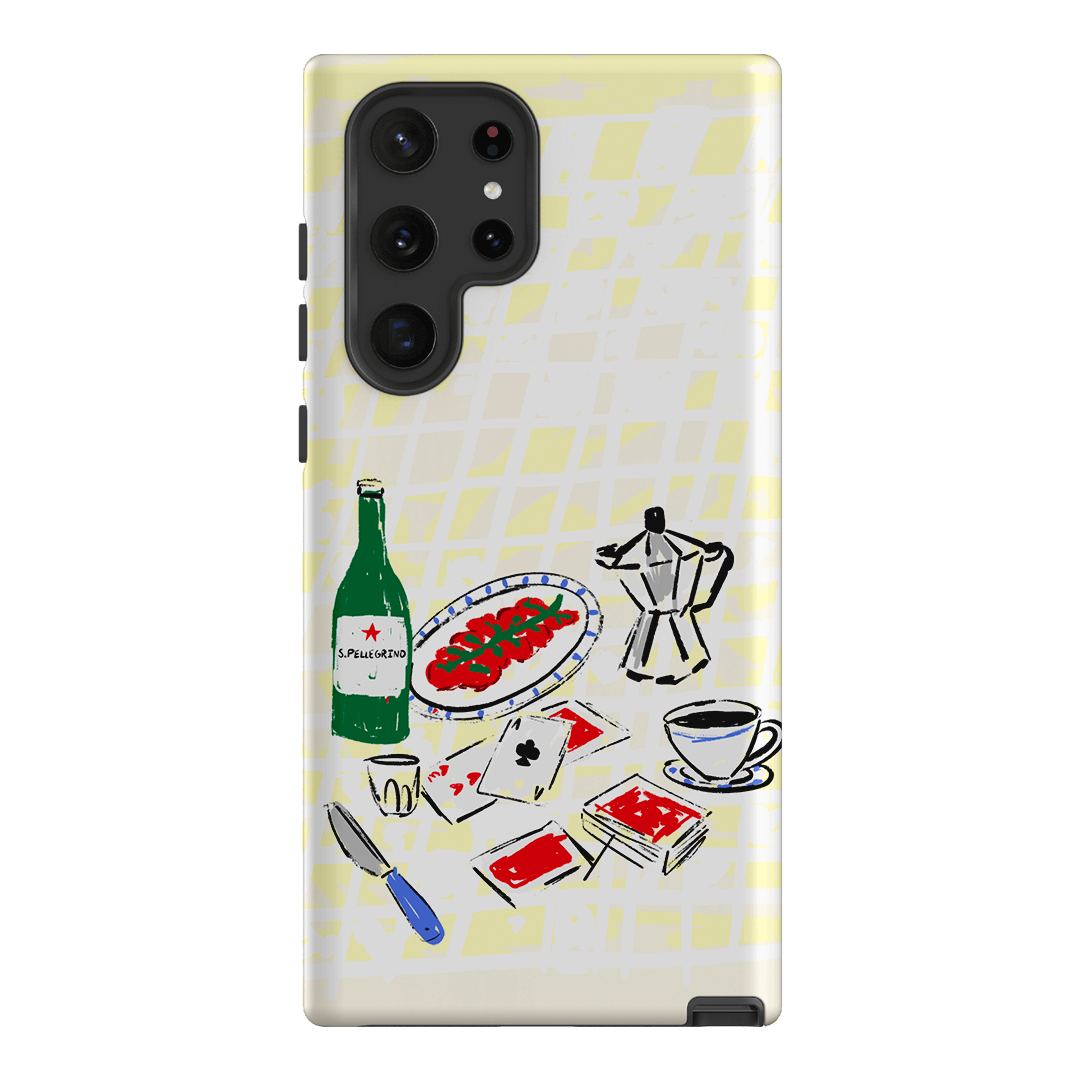 Euro Morning Printed Phone Cases Samsung Galaxy S22 Ultra / Armoured by The Dairy - The Dairy