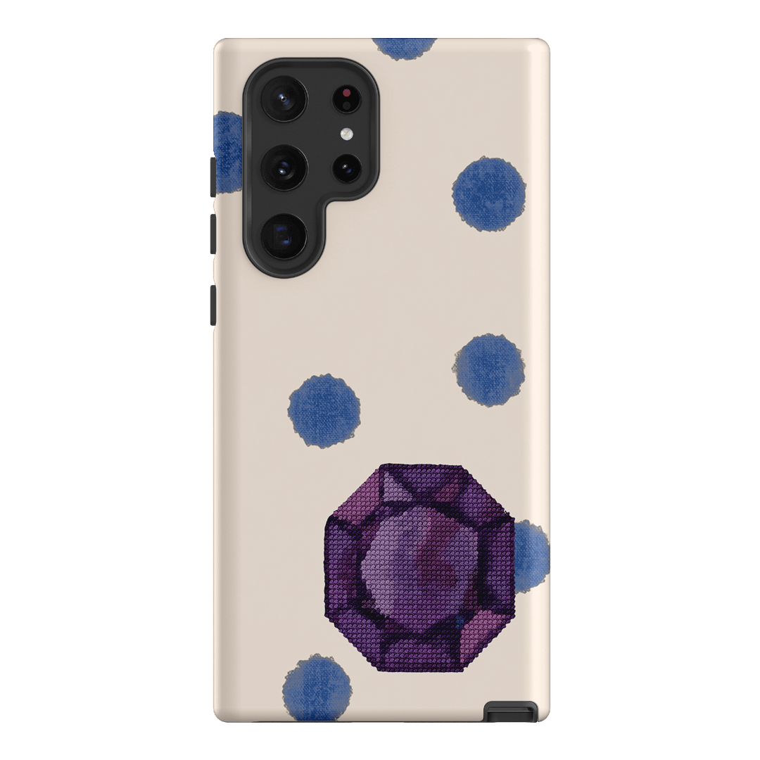 February Amethyst Printed Phone Cases Samsung Galaxy S22 Ultra / Armoured by Joiana - The Dairy