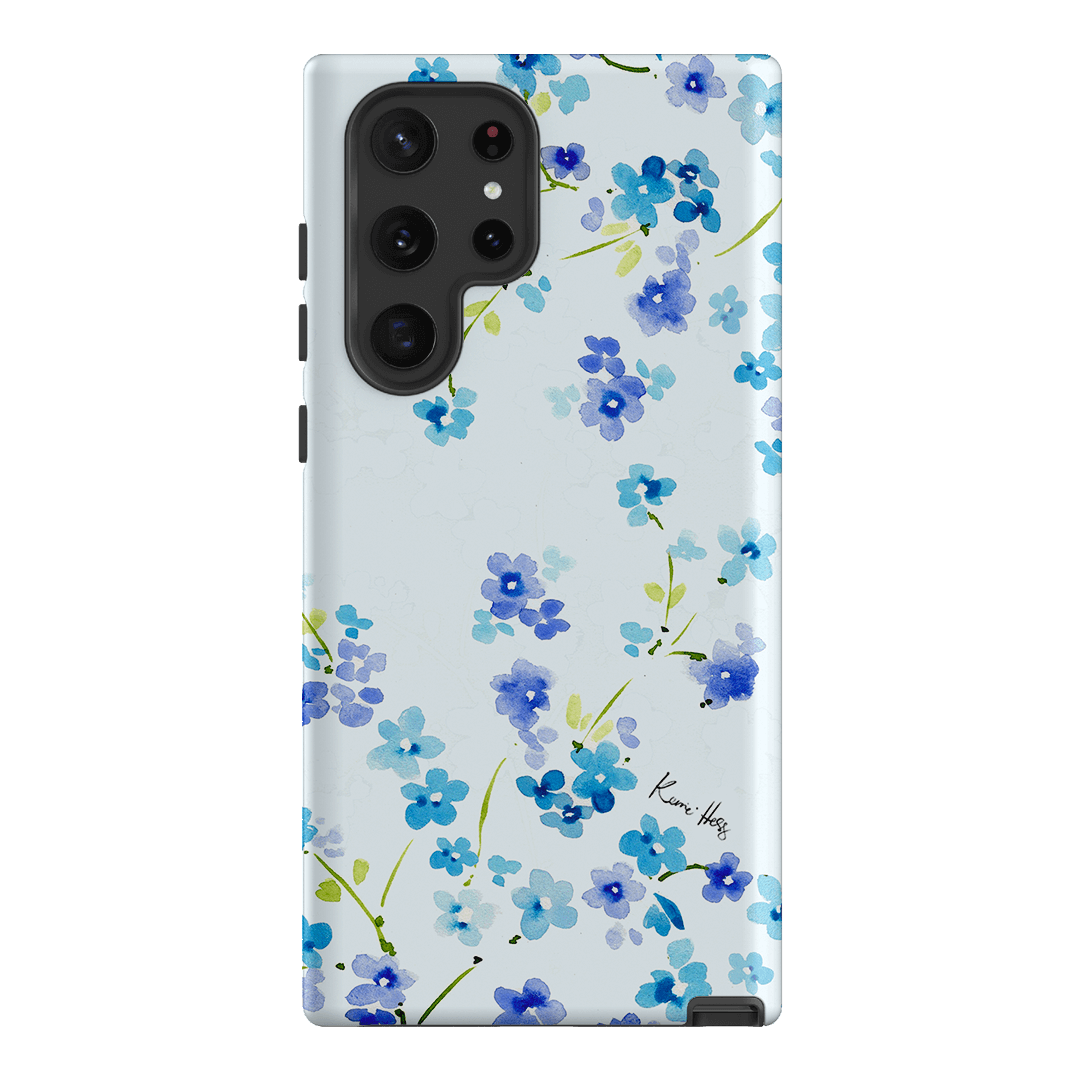 Forget Me Not Printed Phone Cases Samsung Galaxy S22 Ultra / Armoured by Kerrie Hess - The Dairy