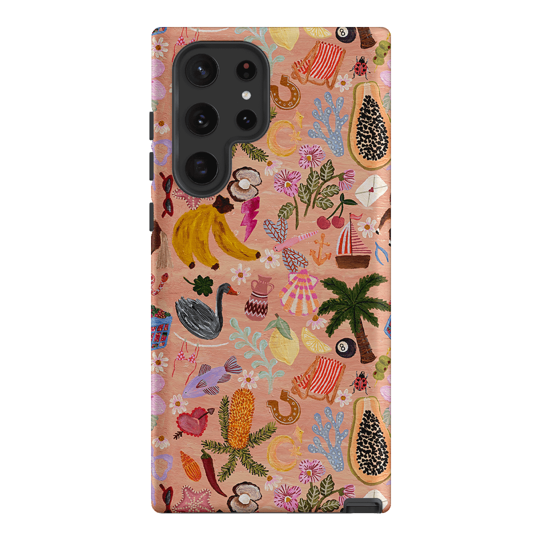 Holiday Charms Printed Phone Cases Samsung Galaxy S22 Ultra / Armoured by Amy Gibbs - The Dairy