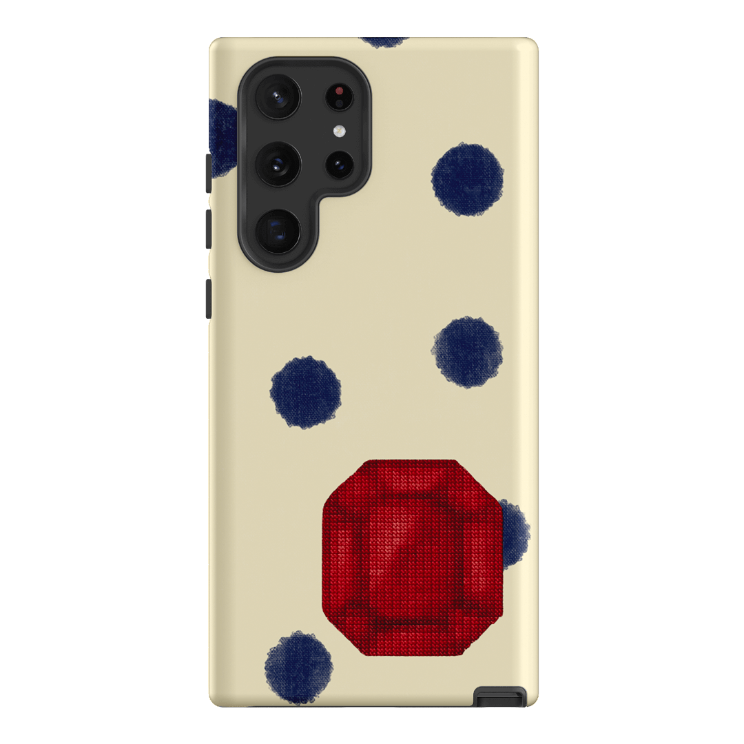 January Garnet Printed Phone Cases Samsung Galaxy S22 Ultra / Armoured by Joiana - The Dairy