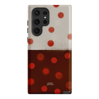 Ladybug Polka Dot Printed Phone Cases Samsung Galaxy S22 Ultra / Armoured by Jasmine Dowling - The Dairy