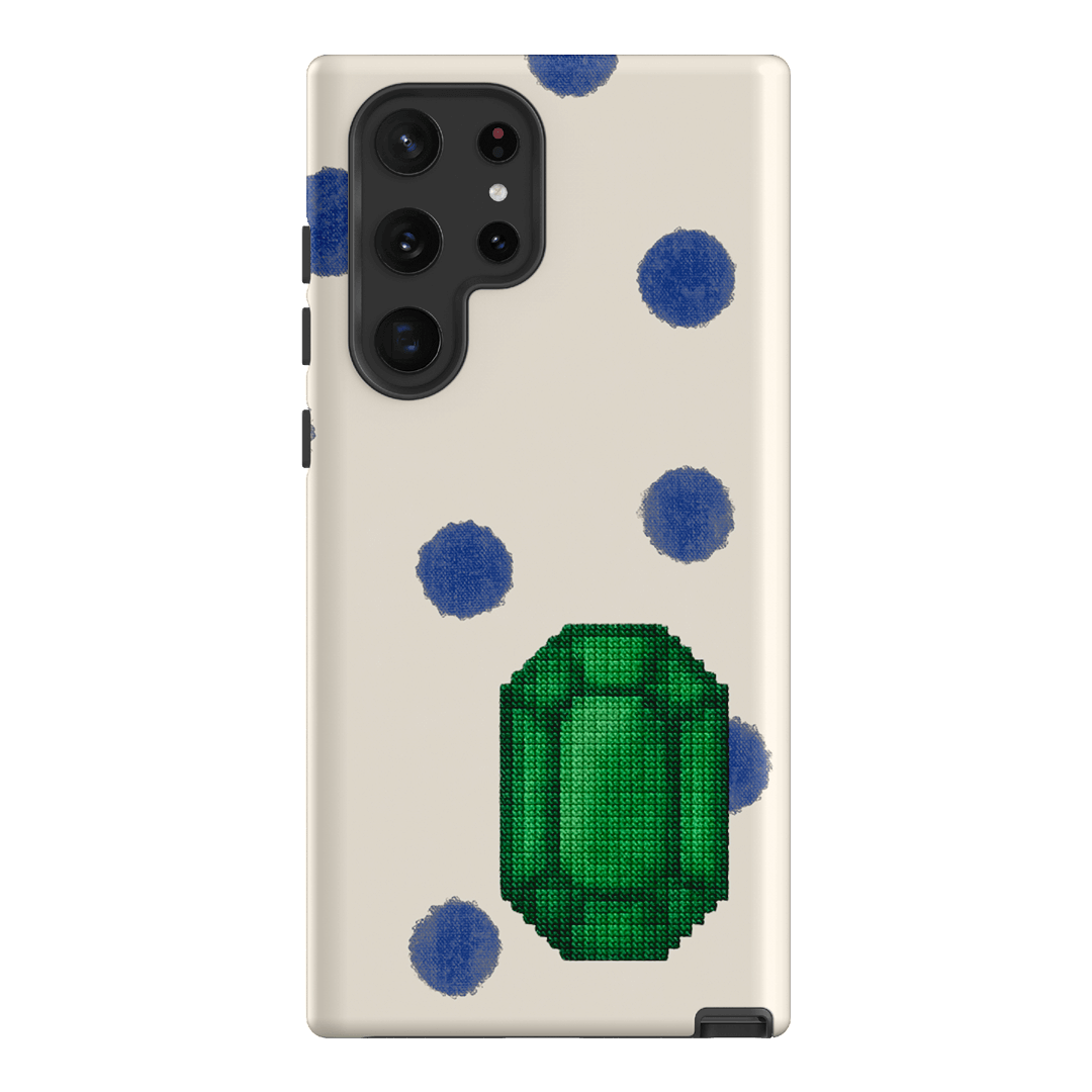May Emerald Printed Phone Cases Samsung Galaxy S22 Ultra / Armoured by Joiana - The Dairy