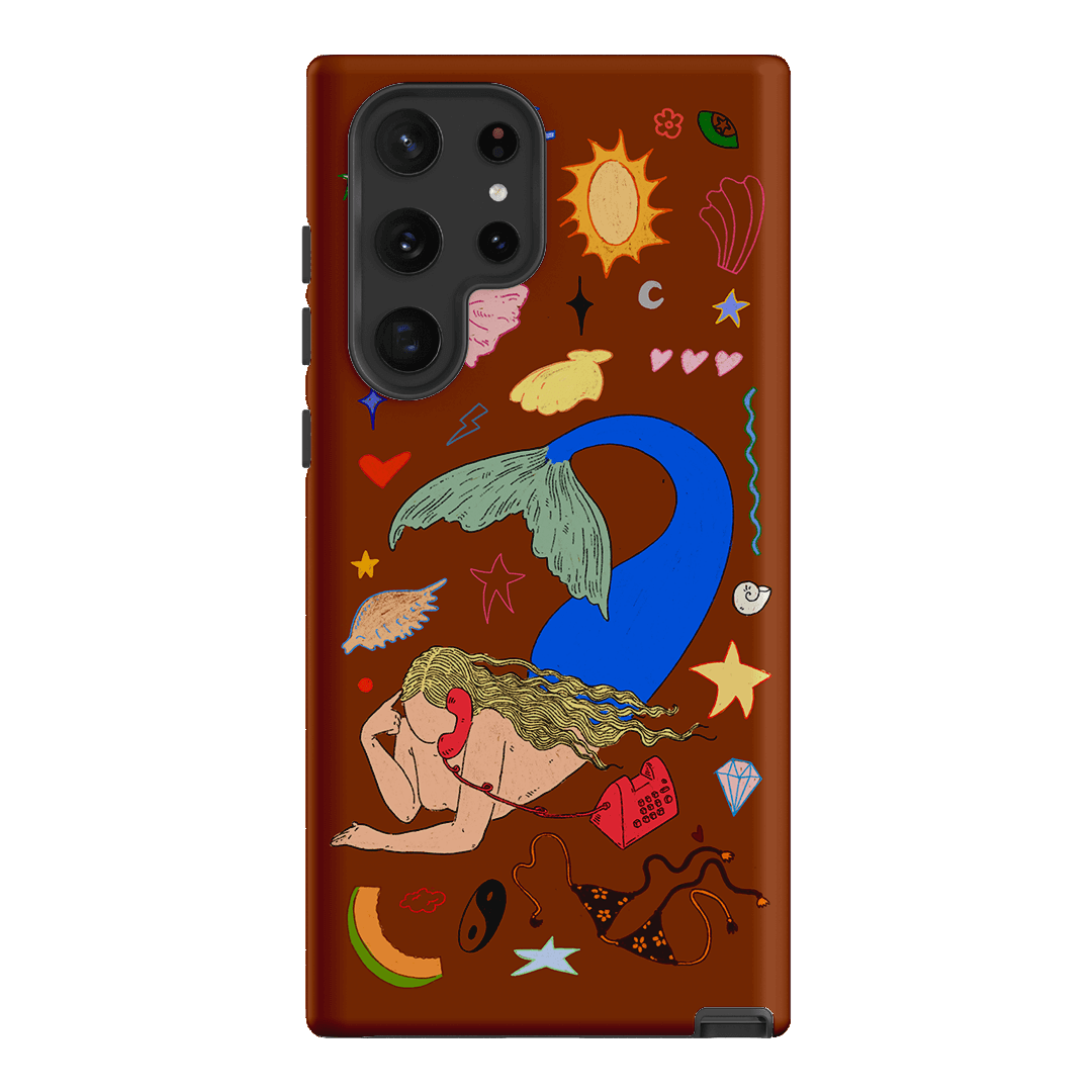 Mermaid Salad Chocolate Printed Phone Cases Samsung Galaxy S22 Ultra / Armoured by Easty Beasty - The Dairy
