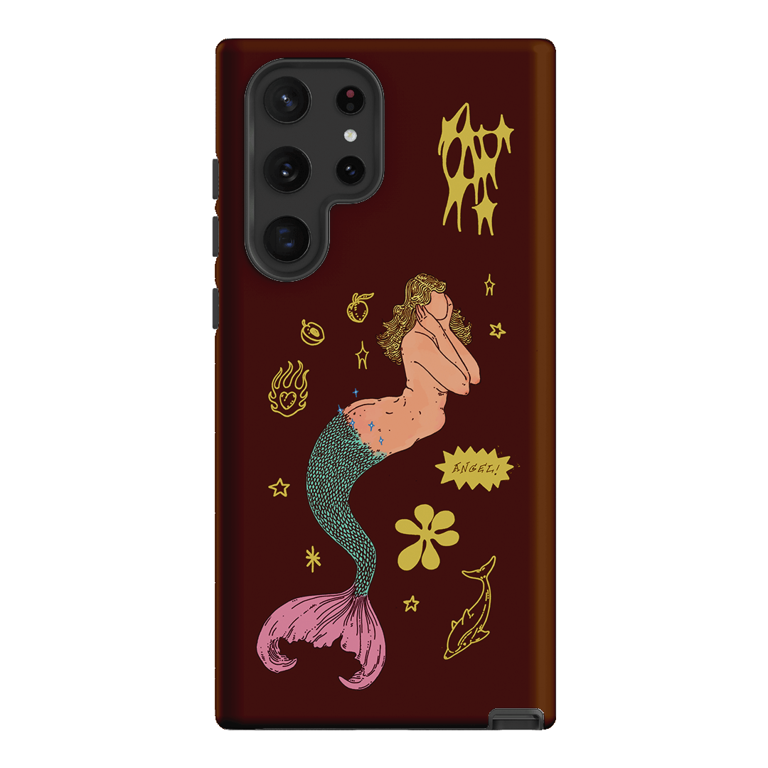 Mimi Chocolate Printed Phone Cases Samsung Galaxy S22 Ultra / Armoured by Easty Beasty - The Dairy