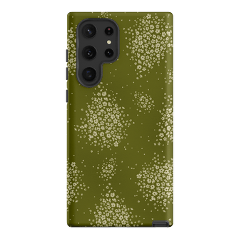 Olive Bloom Printed Phone Cases Samsung Galaxy S22 Ultra / Armoured by Veronica Tucker - The Dairy