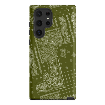Paisley Fern Printed Phone Cases Samsung Galaxy S22 Ultra / Armoured by The Dairy - The Dairy