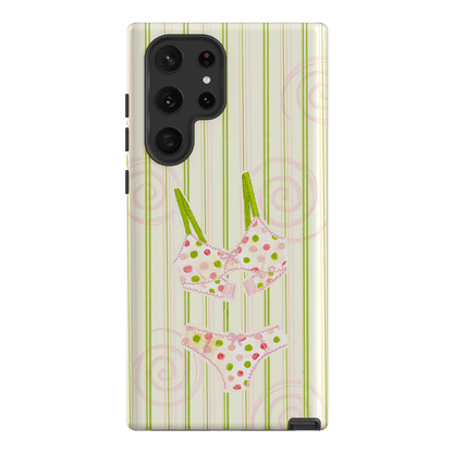 Pistachio Spot Printed Phone Cases Samsung Galaxy S22 Ultra / Armoured by Kayla Carr - The Dairy