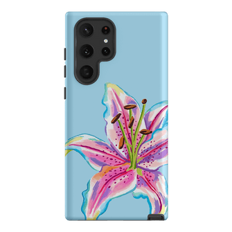 Sky Lily Printed Phone Cases Samsung Galaxy S22 Ultra / Armoured by Femke Studio - The Dairy