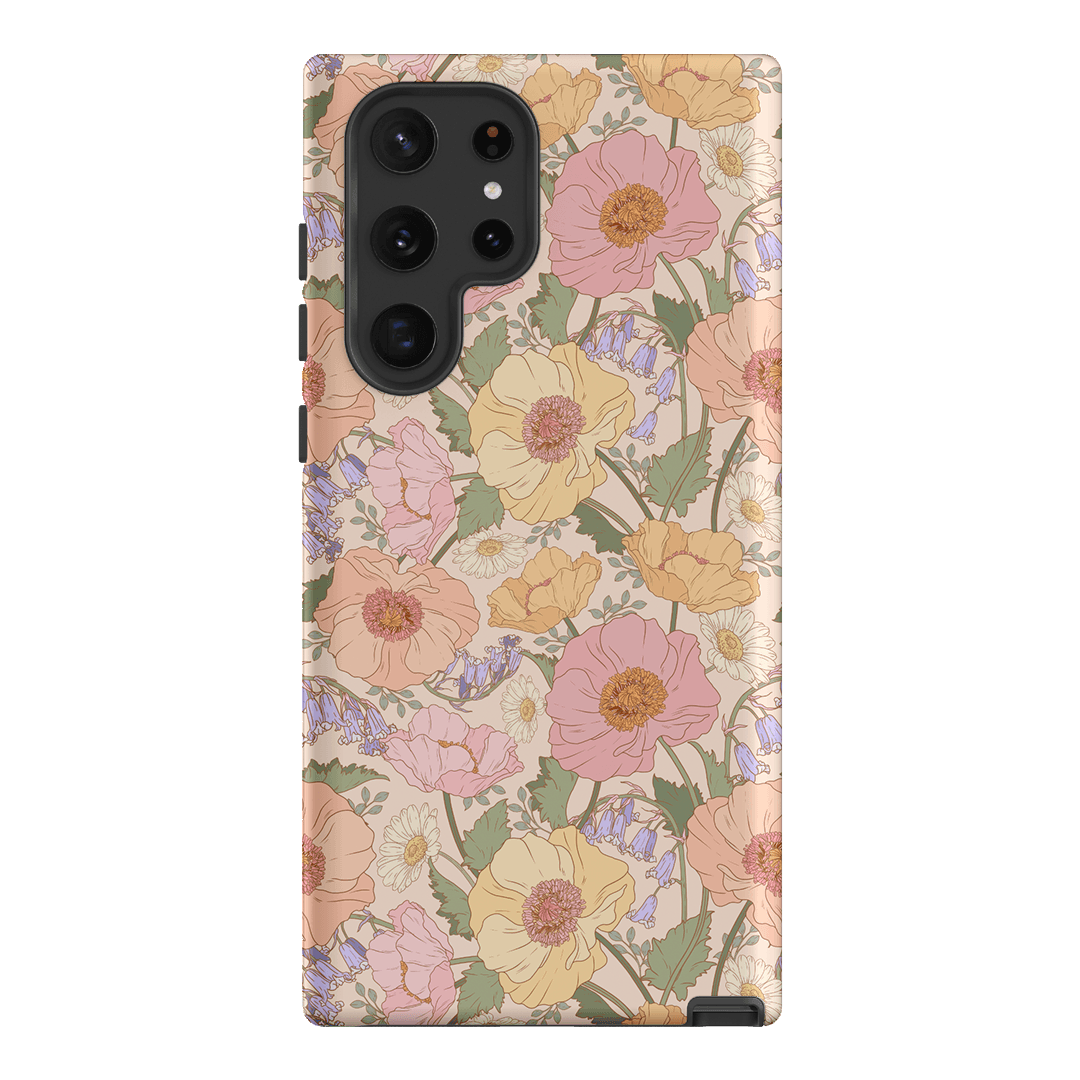 Spring Poppy Printed Phone Cases Samsung Galaxy S22 Ultra / Armoured by Kasiags Art - The Dairy