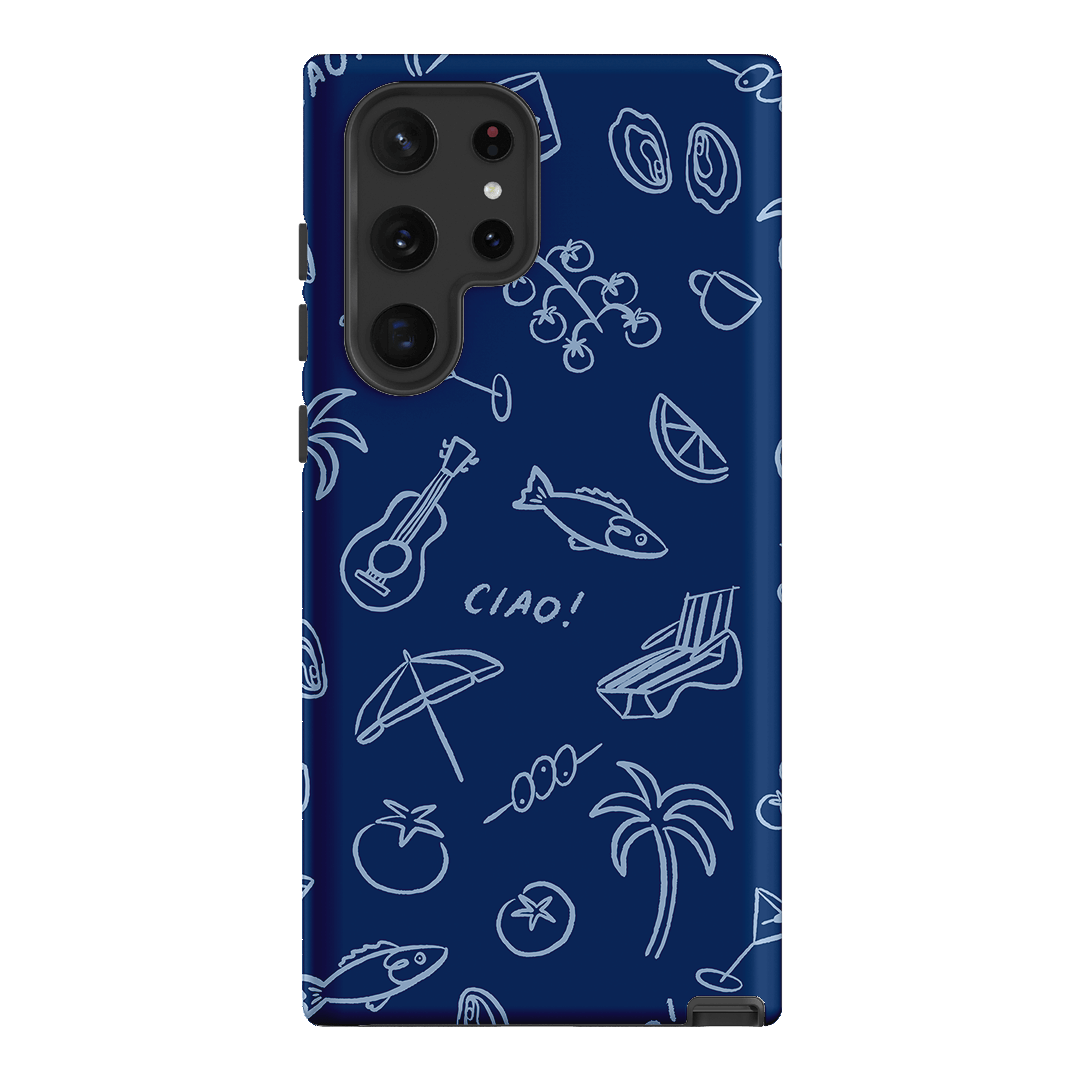 Summer Aperitivo Printed Phone Cases Samsung Galaxy S22 Ultra / Armoured by Marie Fauritte - The Dairy