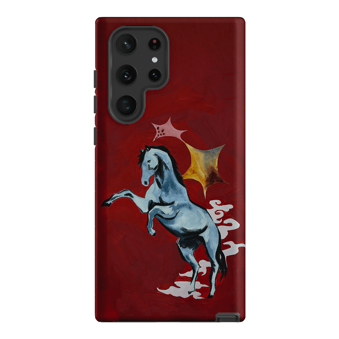 Year Of The Horse Printed Phone Cases Samsung Galaxy S22 Ultra / Armoured by Lisa Hu - The Dairy