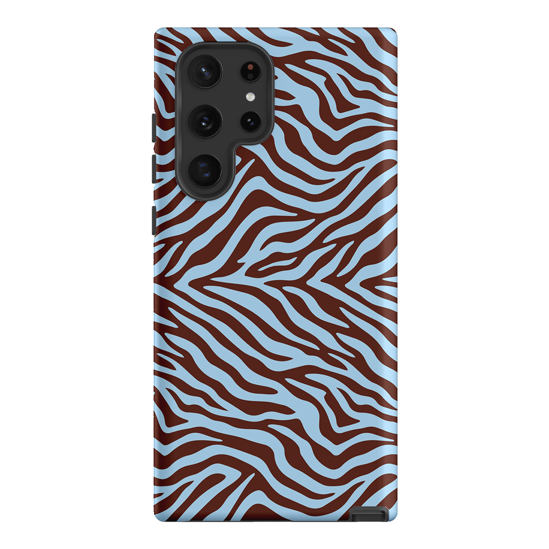 Zebra Haze Printed Phone Cases Samsung Galaxy S22 Ultra / Armoured by The Dairy - The Dairy
