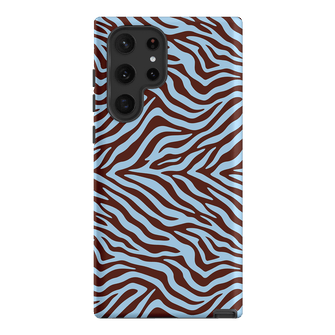 Zebra Haze Printed Phone Cases Samsung Galaxy S22 Ultra / Armoured by The Dairy - The Dairy