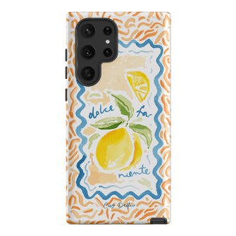 Dolce Far Niente Printed Phone Cases Samsung Galaxy S22 Ultra / Armoured by Cass Deller - The Dairy