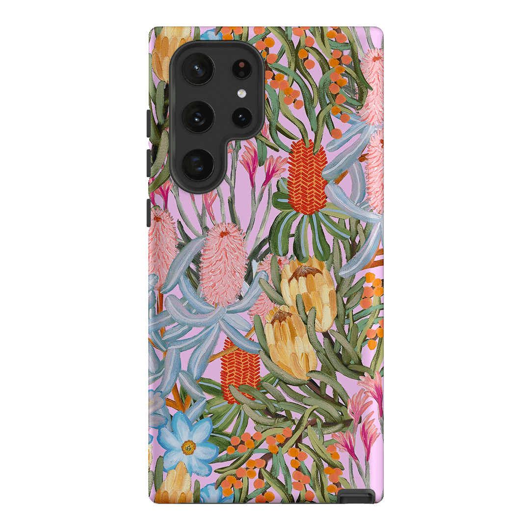 Floral Sorbet Printed Phone Cases Samsung Galaxy S22 Ultra / Armoured by Amy Gibbs - The Dairy