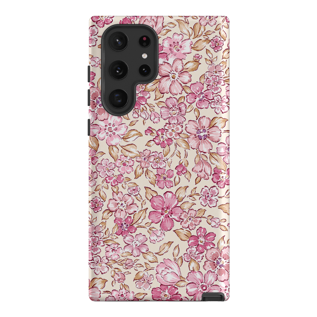 Margo Floral Printed Phone Cases Samsung Galaxy S22 Ultra / Armoured by Oak Meadow - The Dairy