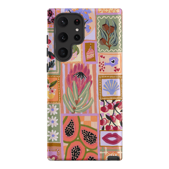 Summer Postcards Printed Phone Cases Samsung Galaxy S22 Ultra / Armoured by Amy Gibbs - The Dairy