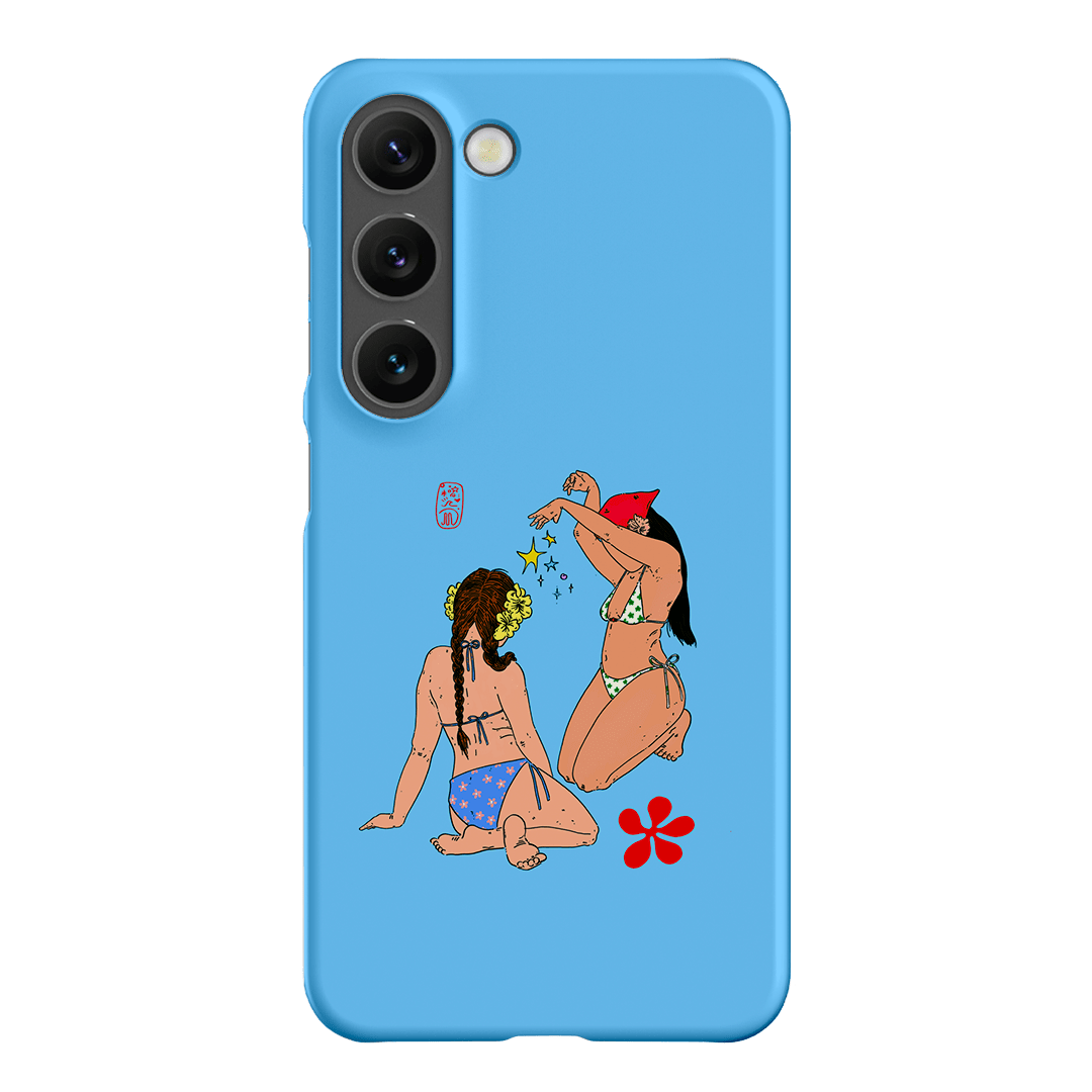 Babe Magic Blue Printed Phone Cases Samsung Galaxy S23 / Snap by Easty Beasty - The Dairy