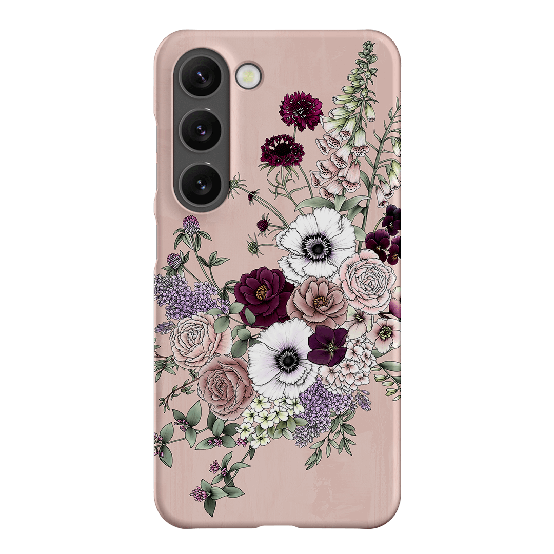 Blush Wildflowers Printed Phone Cases Samsung Galaxy S23 / Snap by Typoflora - The Dairy