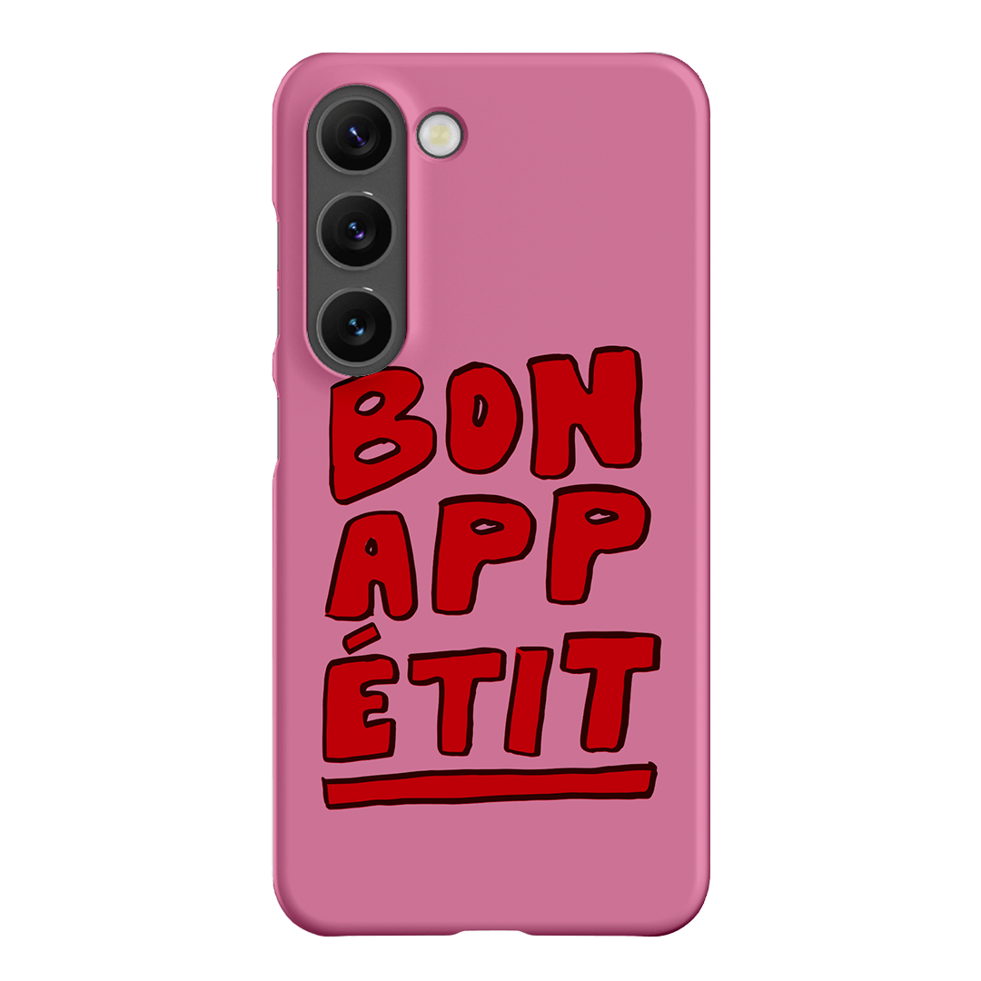 Bon Appetit Red Printed Phone Cases Samsung Galaxy S23 / Snap by The Dairy - The Dairy