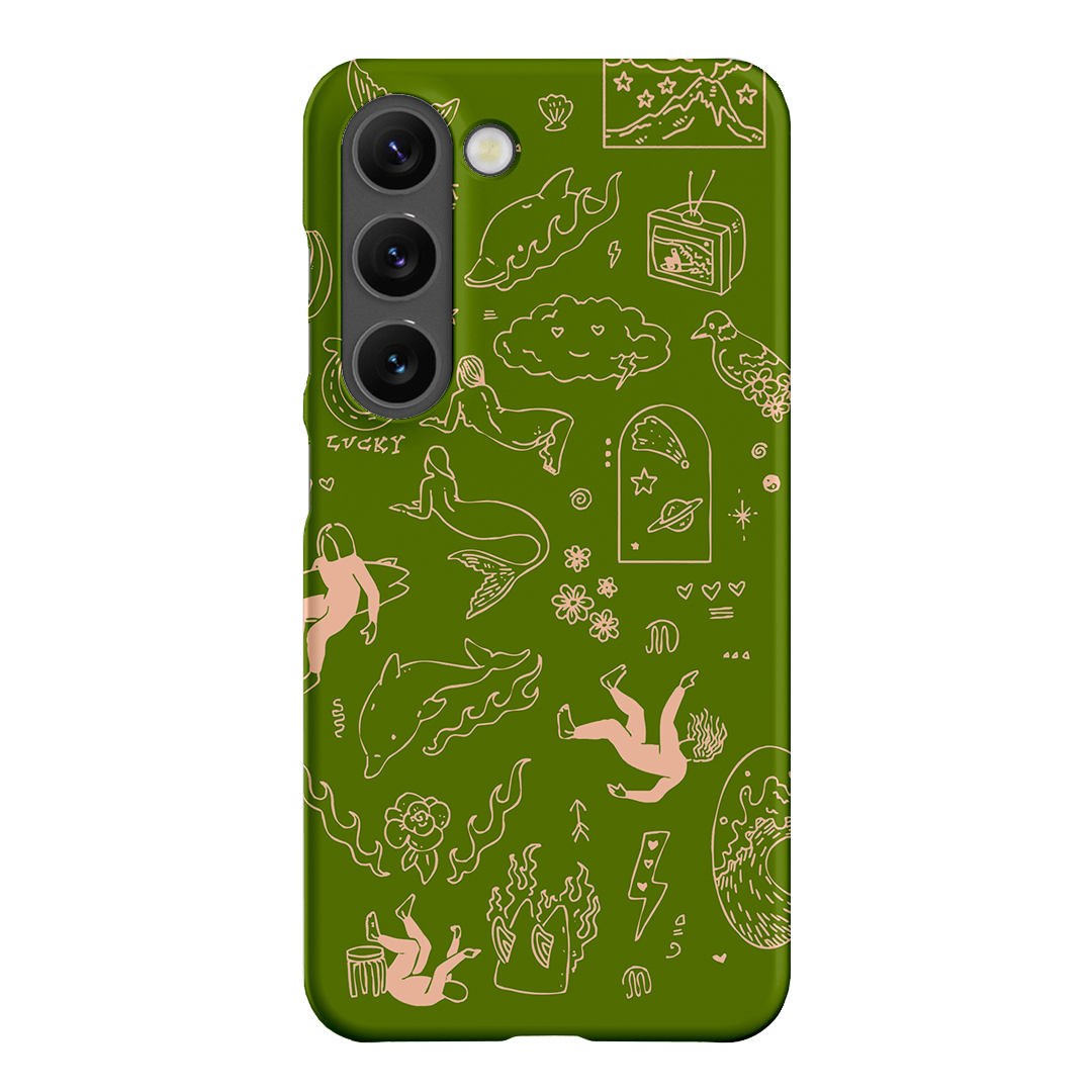 Easty Flash Green Printed Phone Cases Samsung Galaxy S23 / Snap by Easty Beasty - The Dairy