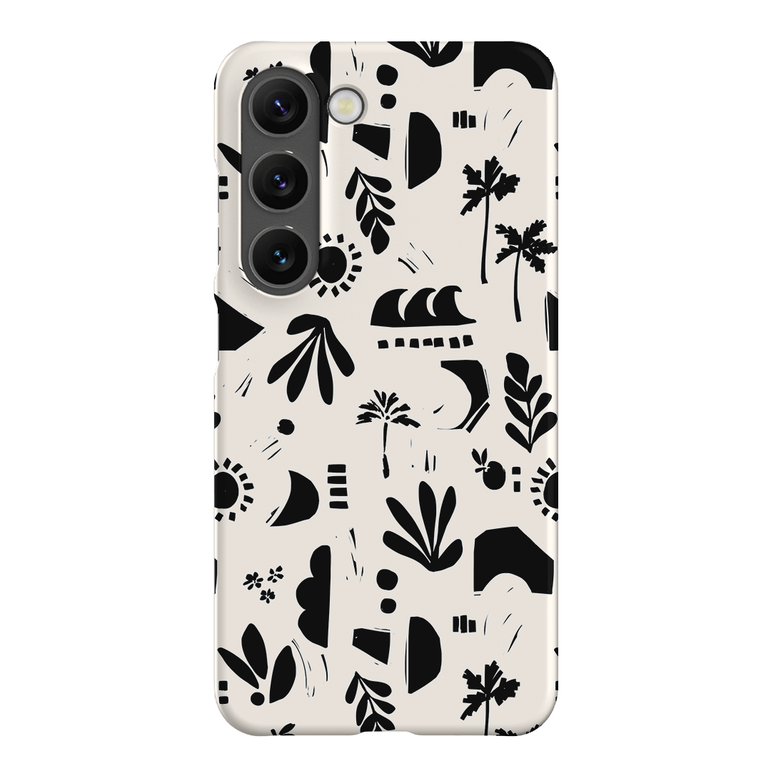 Inky Beach Printed Phone Cases Samsung Galaxy S23 / Snap by Charlie Taylor - The Dairy