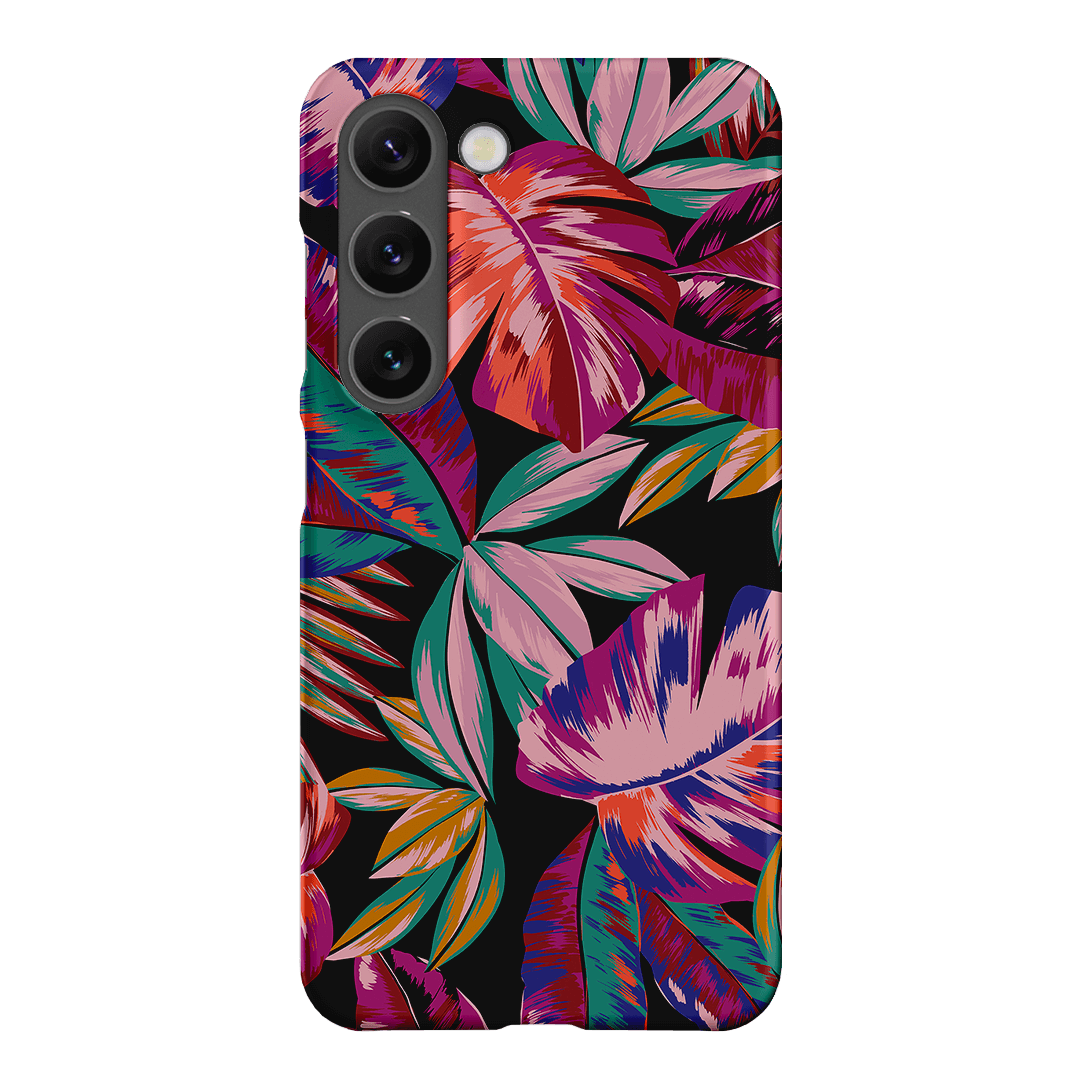 Midnight Palm Printed Phone Cases Samsung Galaxy S23 / Snap by Charlie Taylor - The Dairy