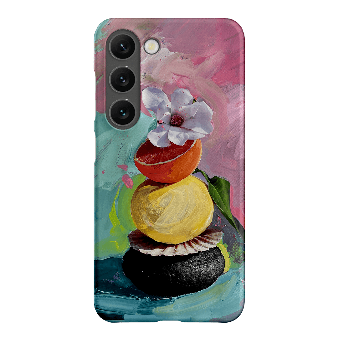 Pink Splash Printed Phone Cases Samsung Galaxy S23 / Snap by Nicole Nelius - The Dairy