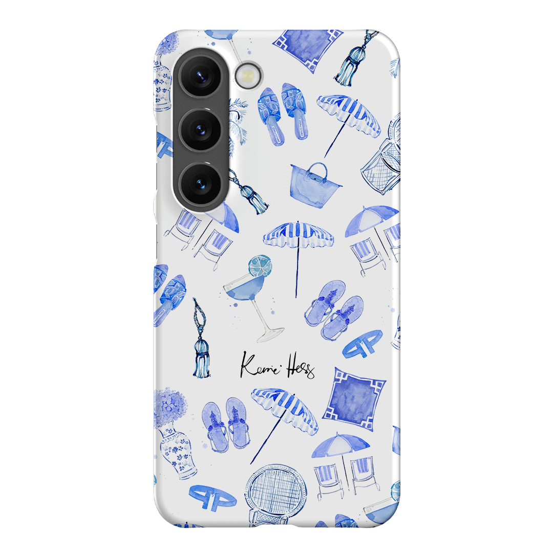 Santorini Printed Phone Cases Samsung Galaxy S23 / Snap by Kerrie Hess - The Dairy