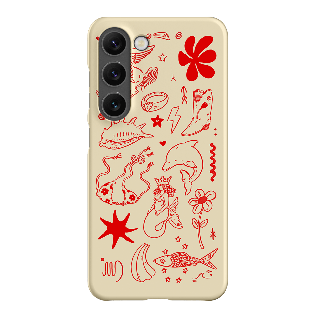 Spiced Cowboy Cream Printed Phone Cases Samsung Galaxy S23 / Snap by Easty Beasty - The Dairy