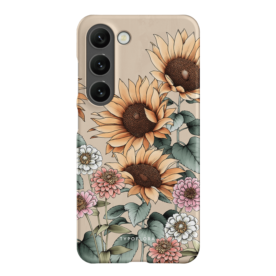 Summer Blooms Printed Phone Cases by Typoflora - The Dairy