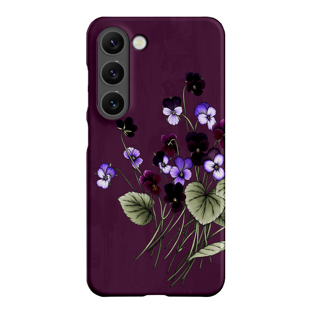 Viola Printed Phone Cases Samsung Galaxy S23 / Snap by Typoflora - The Dairy