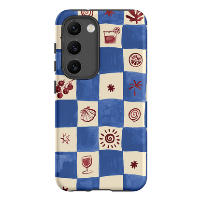 Afternoon Mezze Cornflower Printed Phone Cases Samsung Galaxy S23 / Armoured by Charlie Taylor - The Dairy