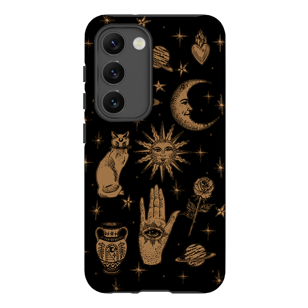 Astro Flash Noir Printed Phone Cases Samsung Galaxy S23 / Armoured by Veronica Tucker - The Dairy