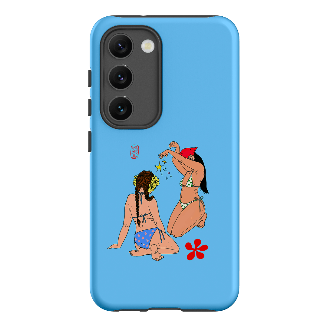 Babe Magic Blue Printed Phone Cases Samsung Galaxy S23 / Armoured by Easty Beasty - The Dairy